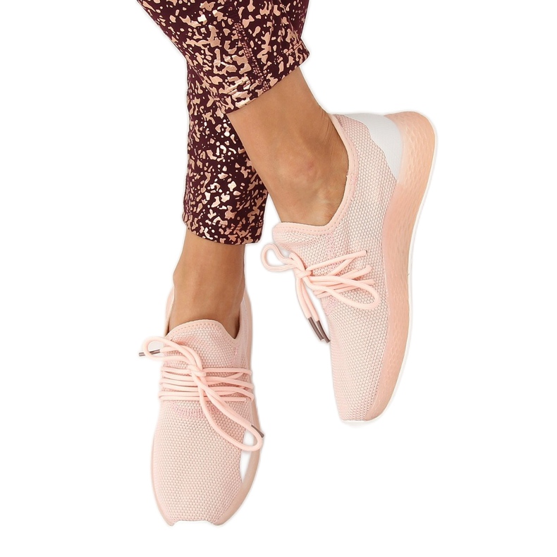 Chaussures de sport roses B-6851 Rose 2