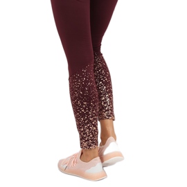 Chaussures de sport roses B-6851 Rose 1