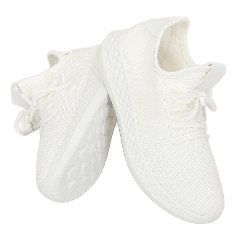 Chaussures de sport blanches XY-565 Blanc 1 Chaussures de sport blanches XY-565 Blanc 1