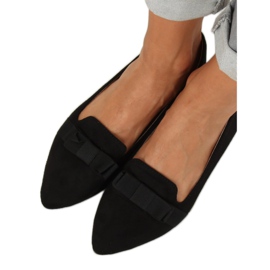 Ballerines femme noires 8F59 Noir le noir 2