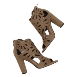 Bottes ajourées vertes AT-0657-L Vert multicolore 3