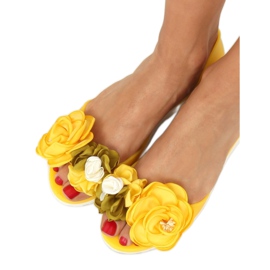 Ballerines Meliski jaune W-13 Jaune 1