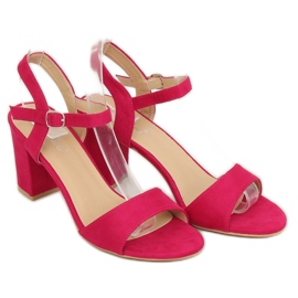 Sandales fuchsia sur la tige FH-3M25 Fuchsia rose 1
