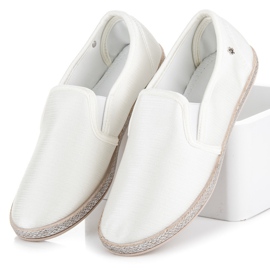Balada Espadrilles à enfiler blanche 1