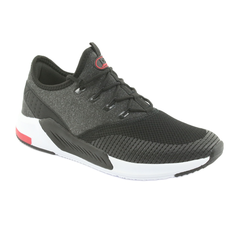 Chaussures de sport pour hommes DK 18470 noir / gris 1