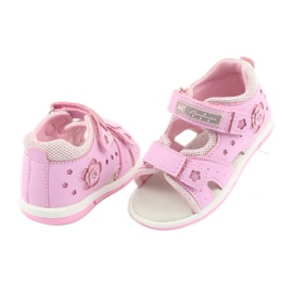 Sandales fille American Club DR20 roses 4