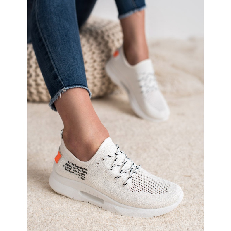 Mckeylor Chaussures de sport à enfiler blanc 1