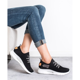 Mckeylor Chaussures de sport à enfiler le noir 1