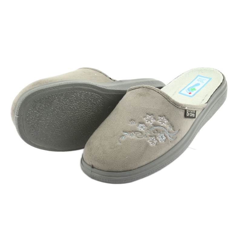 Chaussures femme Befado pu 132D013 gris 4