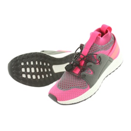 Chaussures enfant Befado 516X030 orange rose gris 5