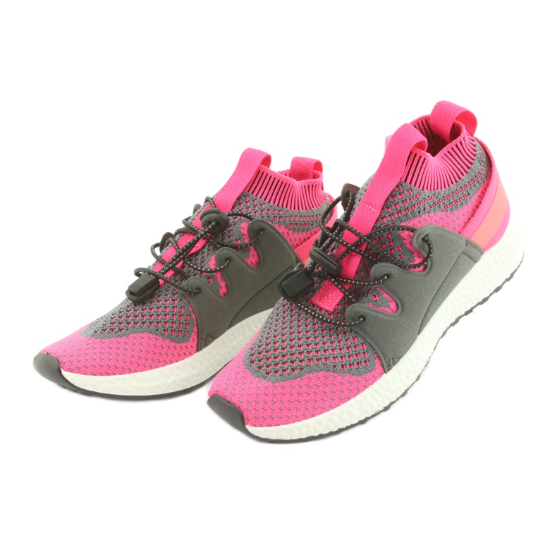 Chaussures enfant Befado 516X030 orange rose gris 3