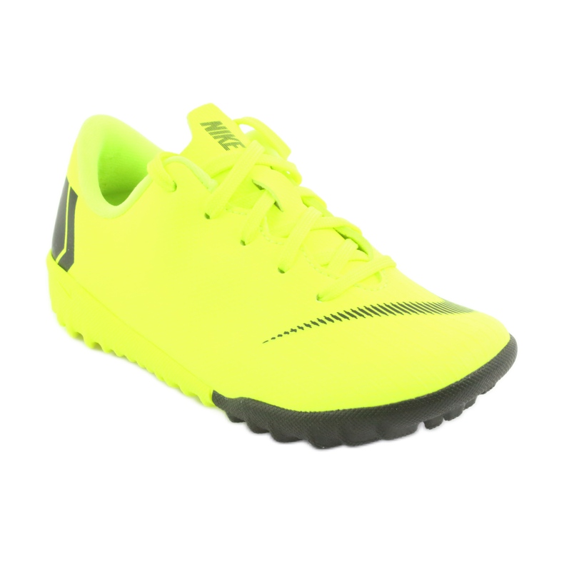 Chaussures de football Nike Mercurial VaporX 12 Academy Tf Jr AH7353-701 jaune 1