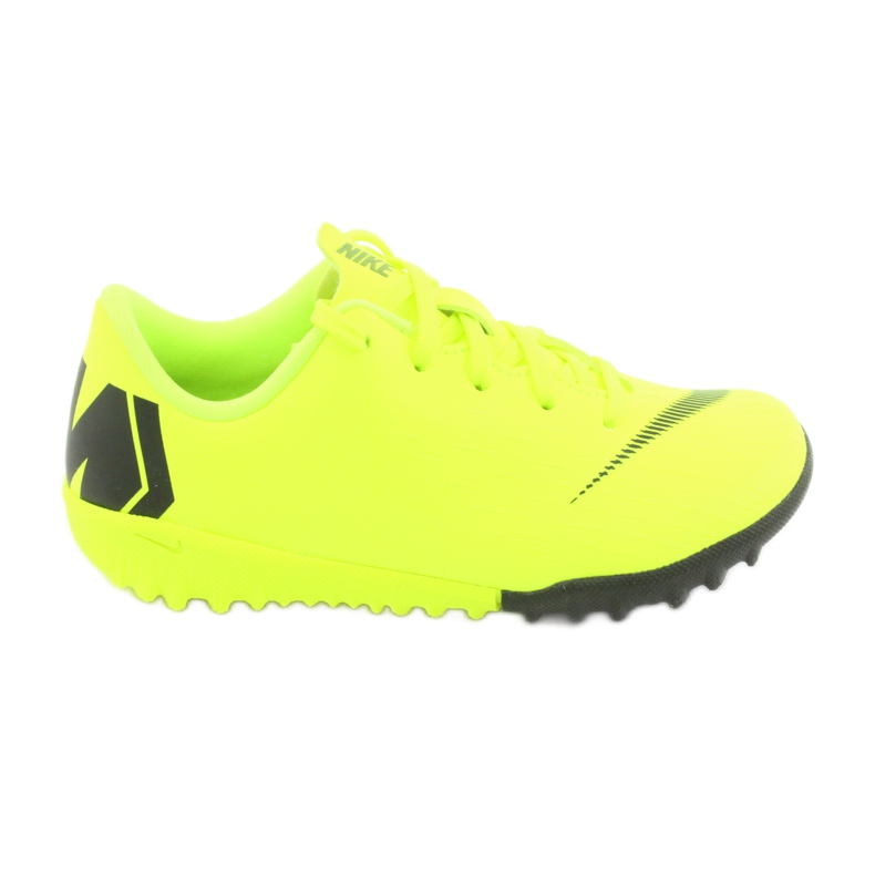 Chaussures de football Nike Mercurial VaporX 12 Academy Tf Jr AH7353-701 jaune jaune 1
