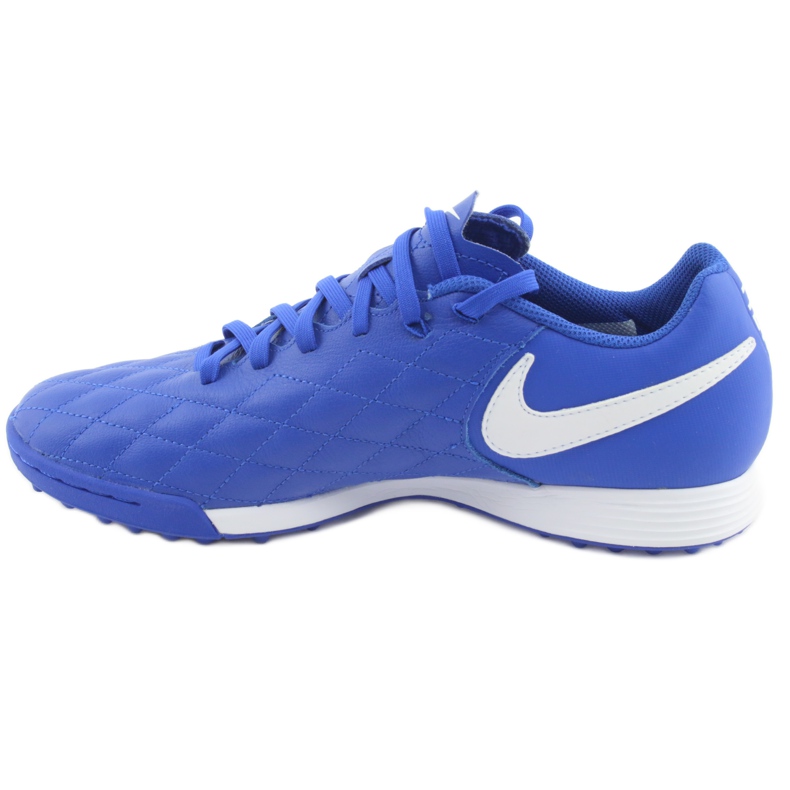 Nike Tiempo Legend 7 Academy 10R Tf M AQ2218-410 chaussures de football bleu 2