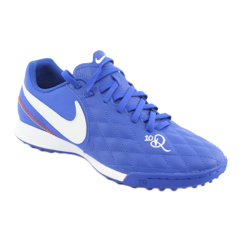 Nike Tiempo Legend 7 Academy 10R Tf M AQ2218-410 chaussures de football bleu 1