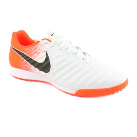 Chaussures de football Nike Tiempo LegendX 7 Academy Tf M AH7243-118 blanche 1