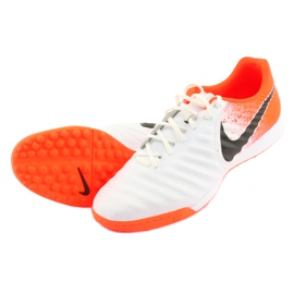Chaussures de football Nike Tiempo LegendX 7 Academy Tf M AH7243-118 blanche 4
