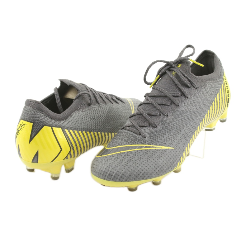 Chaussures de football Nike Mercurial Vapor 12 Elite Ag Pro M AH7379-070 gris 3 Chaussures de football Nike Mercurial Vapor 12 Elite Ag Pro M AH7379-070 gris 3