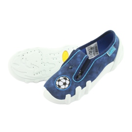 Chaussures enfant Befado 290X169 blanc bleu marine bleu 4