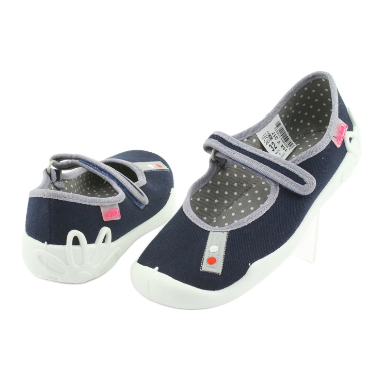Chaussures enfant Befado bleu marine 114Y317 3