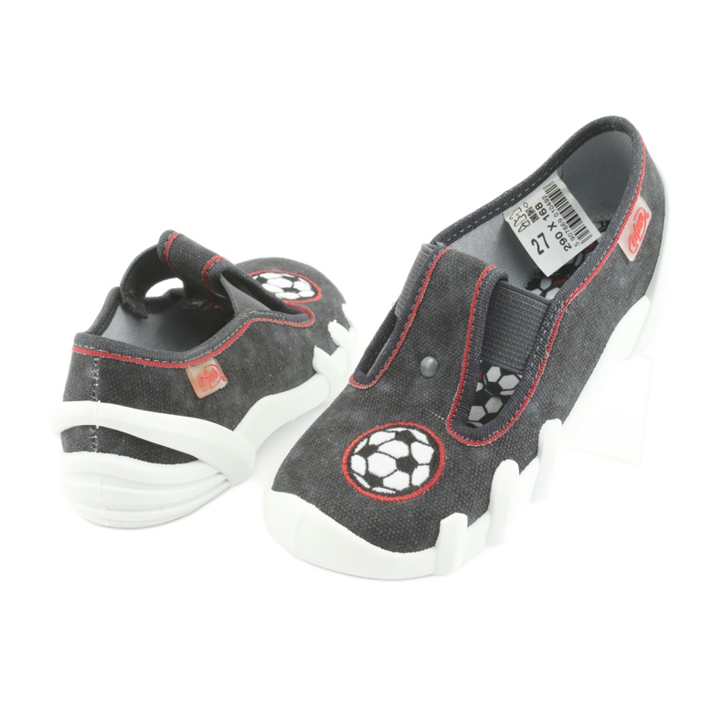 Chaussures enfant Befado 290X168 rouge gris 3