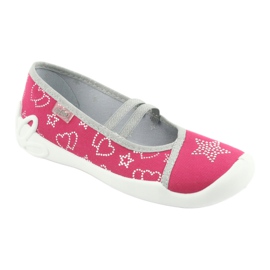 Chaussures pour enfants Befado 116Y245 rose gris 1