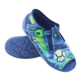 Chaussures enfant Befado 217P098 bleu vert 3 Chaussures enfant Befado 217P098 bleu vert 3