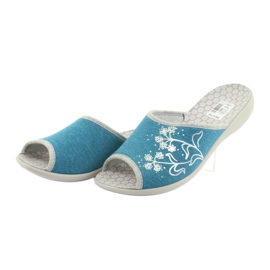 Chaussures femme Befado pu 254D102 bleu 3