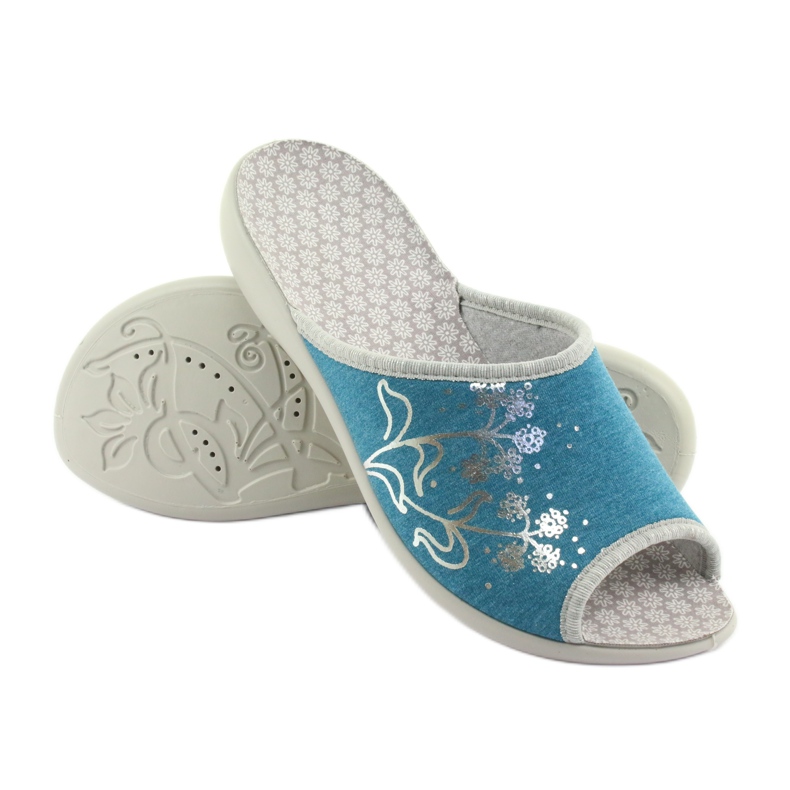 Chaussures femme Befado pu 254D102 bleu 4