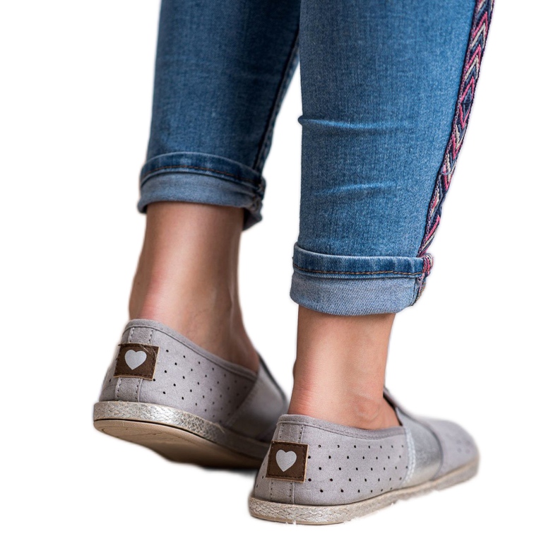 Mckeylor Slipons en daim gris 2