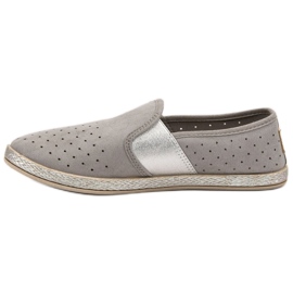 Mckeylor Slipons en daim gris 4