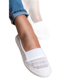 Mckeylor Ballerines textiles blanche 3