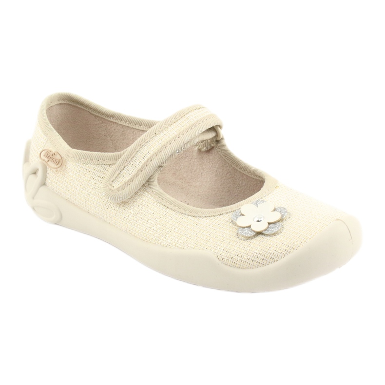 Chaussures enfant Befado 114X288 beige d'or 1