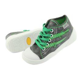 Chaussures enfant Befado 218P053 gris vert 4