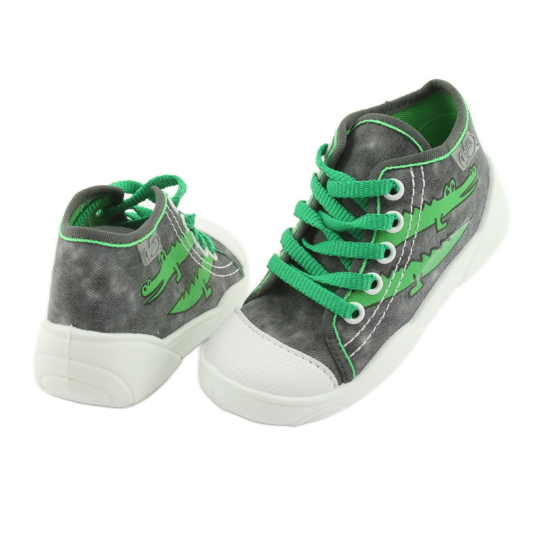 Chaussures enfant Befado 218P053 gris vert 3