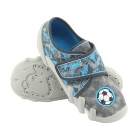 Chaussures enfant Befado 273X259 bleu gris 3