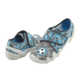 Chaussures enfant Befado 273X259 bleu gris 4