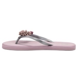 Ax Boxing Tongs Avec Fleurs violet 1