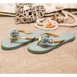 Ax Boxing Tongs Avec Fleurs vert 5
