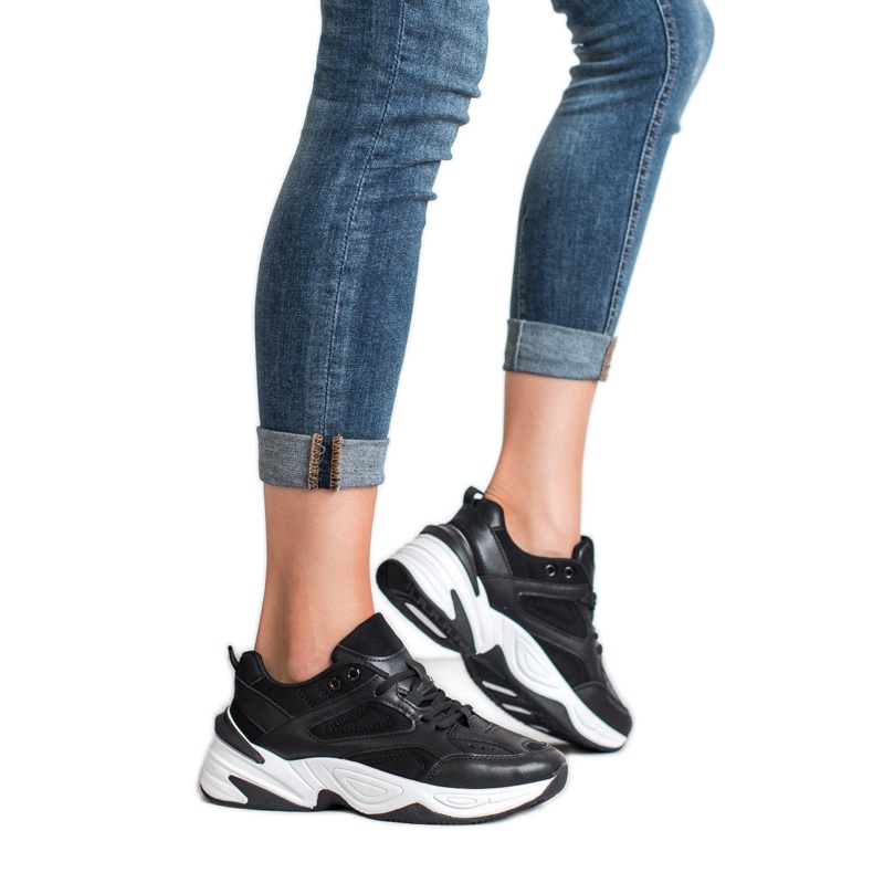 SHELOVET Baskets noires 2