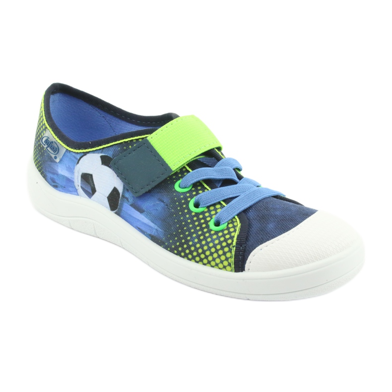 Chaussures pour enfants Befado 251Y121 bleu marine bleu vert 1