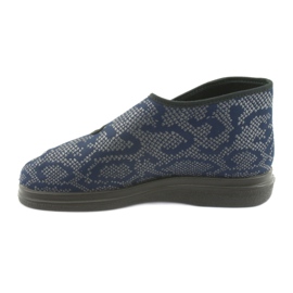 Chaussures femme Befado pu 986D009 noir bleu marine gris 2
