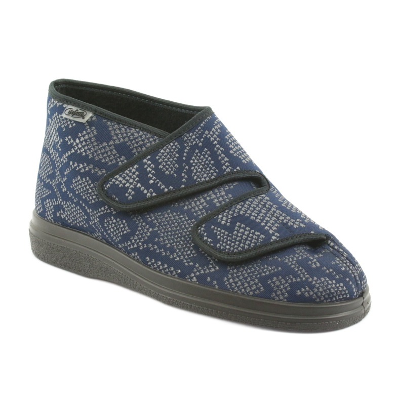 Chaussures femme Befado pu 986D009 noir bleu marine gris 1