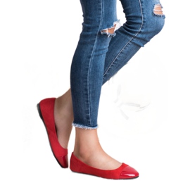 Comer Ballerines rouges à la mode 3