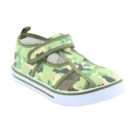 Chaussures pour enfants American Club avec velcro vert camo TEN 27/19 brun gris 1 Chaussures pour enfants American Club avec velcro vert camo TEN 27/19 brun gris 1