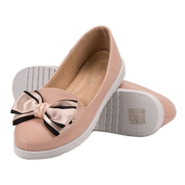 Miss Laura Ballerine Avec Noeud rose 2