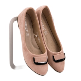 Vinceza Ballerines poudre rose 1 Vinceza Ballerines poudre rose 1