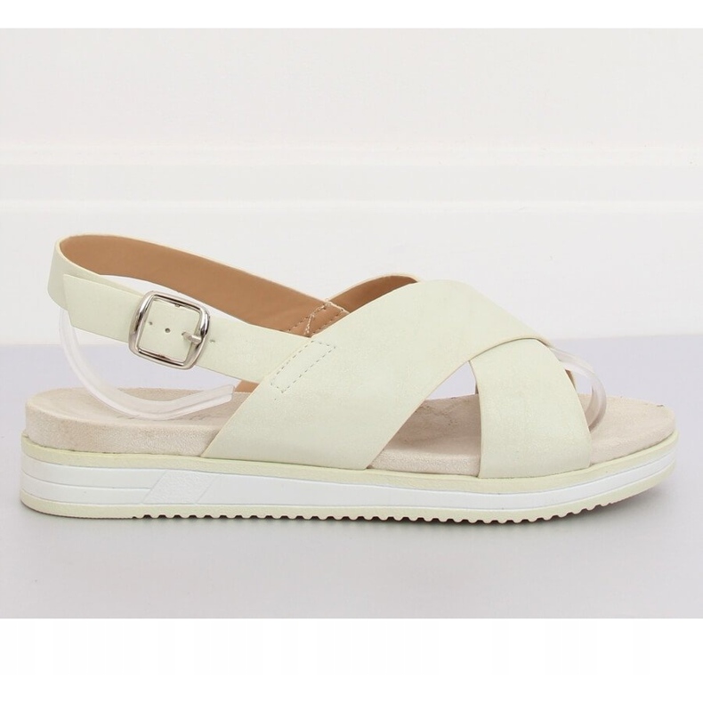 Sandales blanches pour femmes 1495 Blanc 2