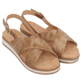 Sandales femme beige 1495 D.BEIGE 1