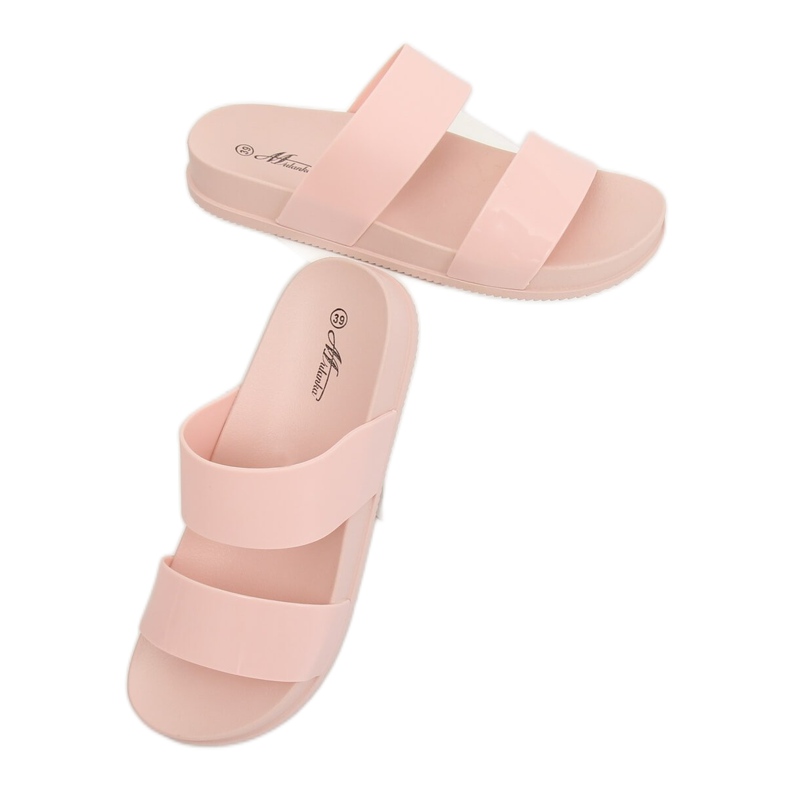 Chaussons roses pour femmes roses TS-23 Rose 1 Chaussons roses pour femmes roses TS-23 Rose 1